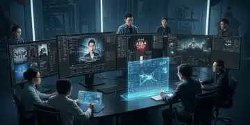 AI-powered creative process in Asian drama production with scriptwriting and special effects