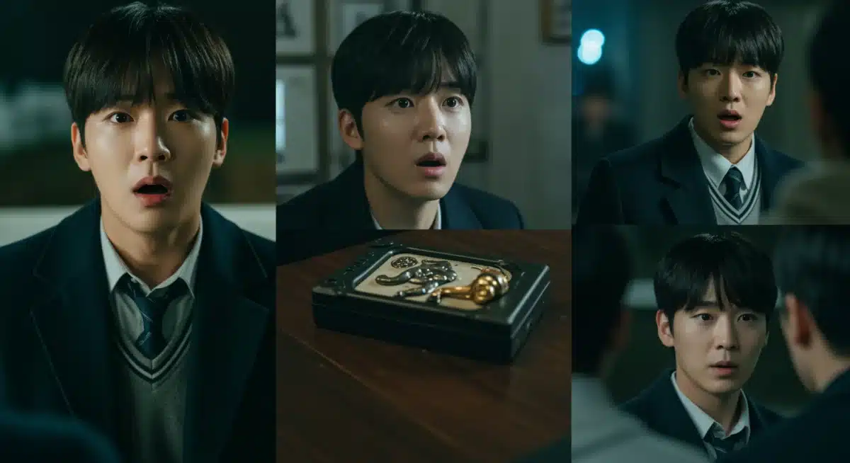 Collage of suspenseful moments from three early 2025 K-dramas