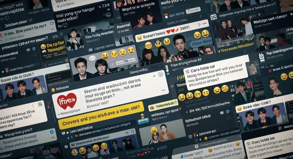 Online fan reactions to Asian drama recasting news