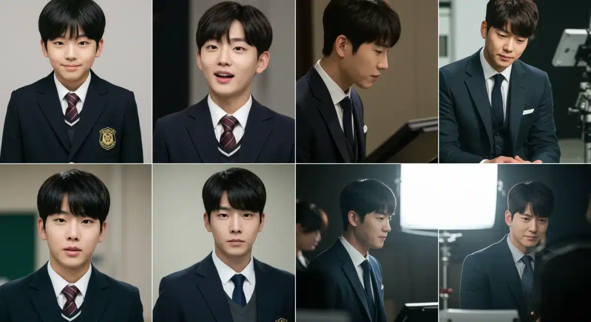 K-drama actor's career evolution from child star to leading man