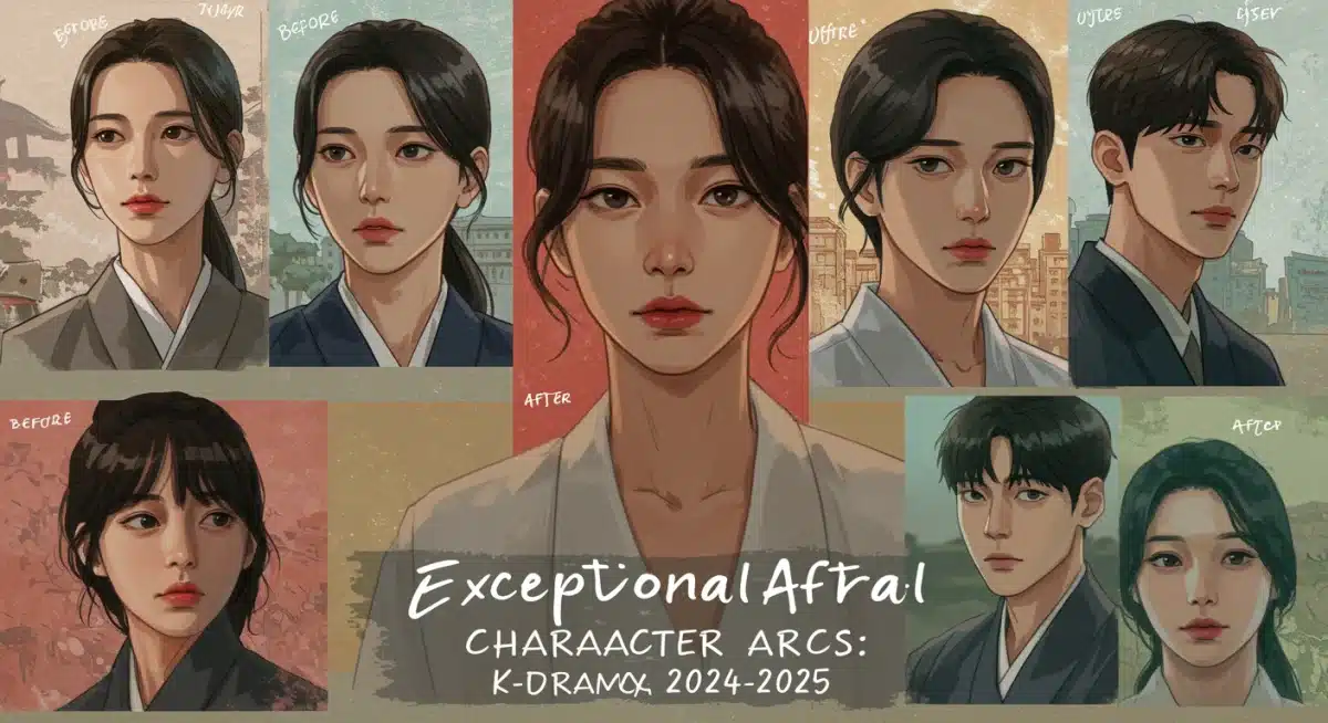 K-Drama Character Arcs: Top 5 of Late 2024 for 2025