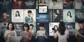2025 K-Drama Review Landscape: Viewer Feedback Shaping Content K-Drama fans providing feedback on upcoming series