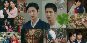 Korean cultural elements and K-drama imagery representing superstitions and beliefs