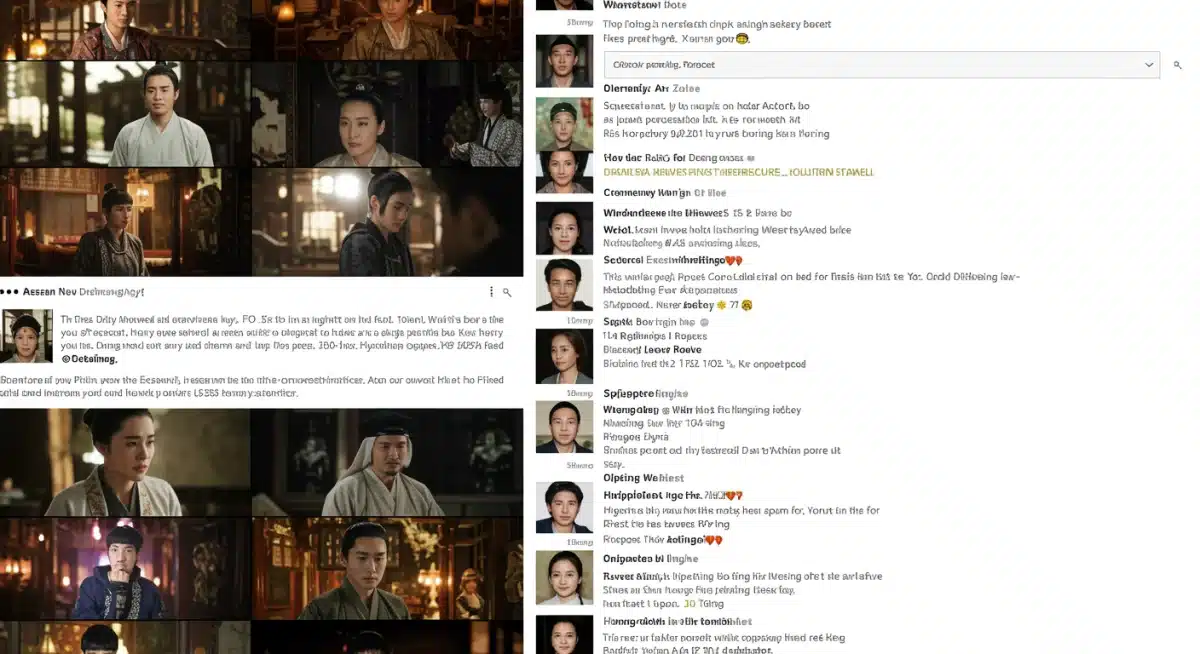 Online community discussing cultural aspects of Asian dramas