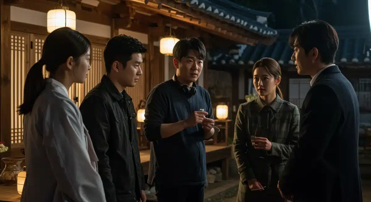 Behind-the-scenes K-Drama production